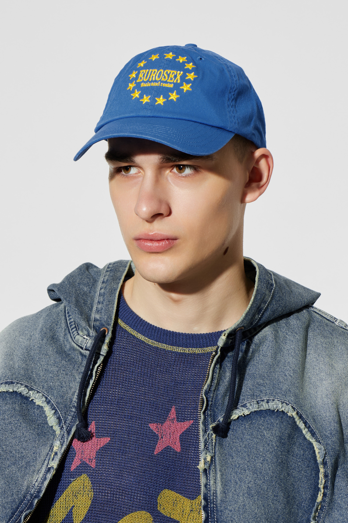 Blue Baseball cap CARNE BOLLENTE - Vitkac Italy
